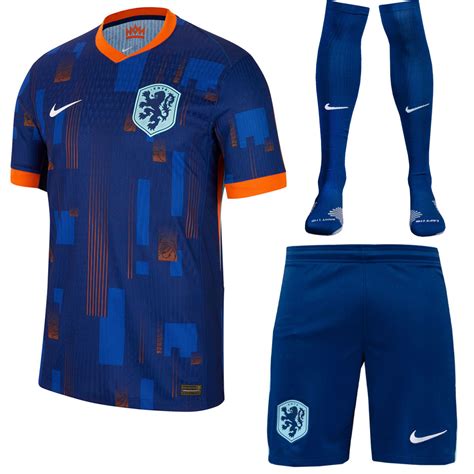 Nike Nederlands Elftal Wedstrijdtenue Uit Authentic 2024